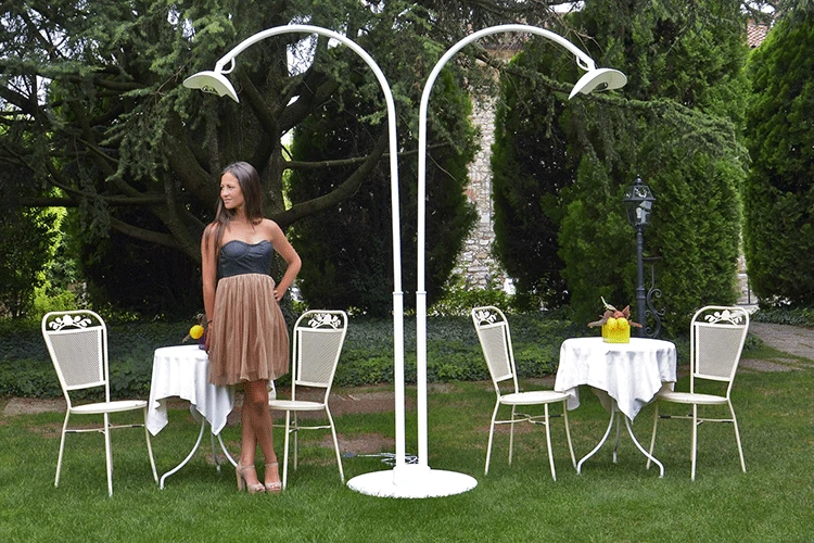 Lampadaire Chauffant Double Hotdoor Modèle Arc Long - Phormalab – Image 7