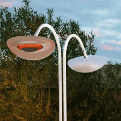 Lampadaire Chauffant Double Hotdoor Modèle Arc Moyen - Phormalab