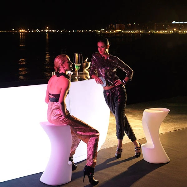 Bar Modulable Arrondi Lumineux Fiesta - Vondom – Image 3