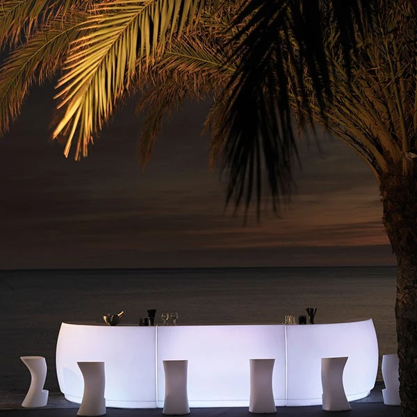 Bar Modulable Arrondi Lumineux Fiesta - Vondom – Image 5
