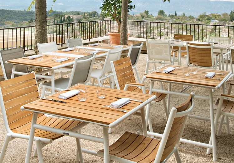 Fauteuil Pilotis Teck - Vlaemynck