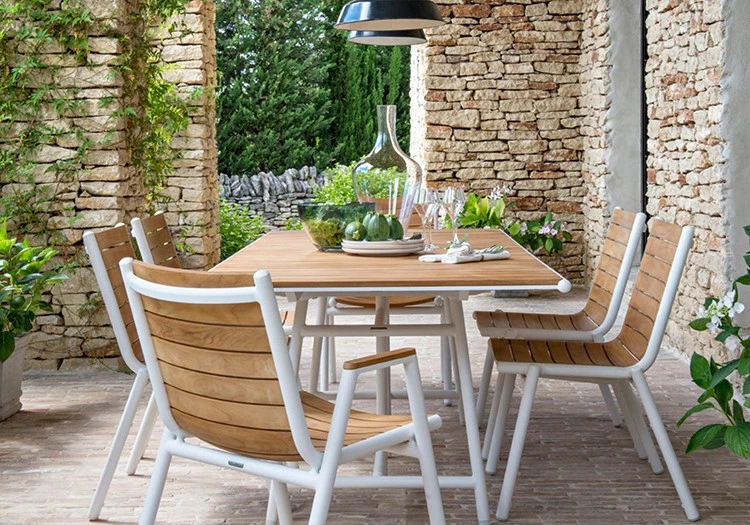 Fauteuil Pilotis Teck - Vlaemynck – Image 2