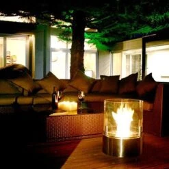 Cheminée D'Extérieur Cyl - Ecosmart Fire