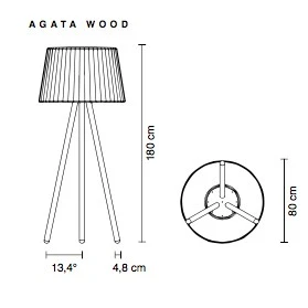 Lampadaire Agata Wood - MyYour – Image 10