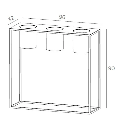 Jardinière Riviera 3 Fiori - DeCastelli – Image 7