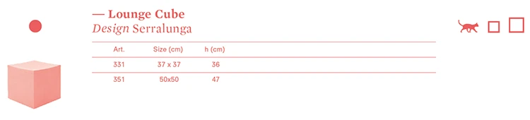 Pouf Lounge Cube - Serralunga – Image 8