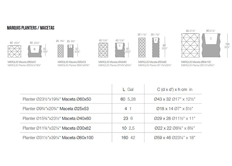 Pot Marquis Lumineux - Vondom – Image 6