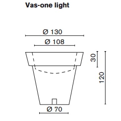 Pot Lumineux Vas One Light Neutre - Serralunga – Image 10