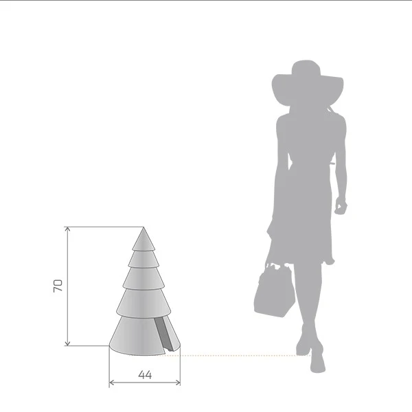 Sapin Lumineux à Suspendre LuXmas Balcony - Pdconcept – Image 11