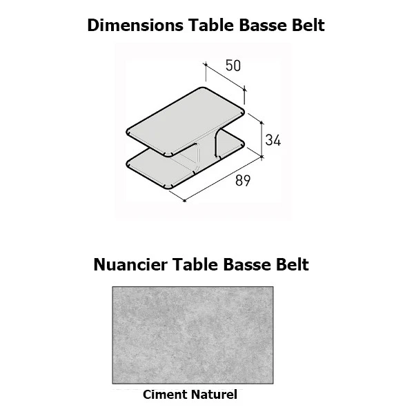 Table Basse Belt - Varaschin – Image 3