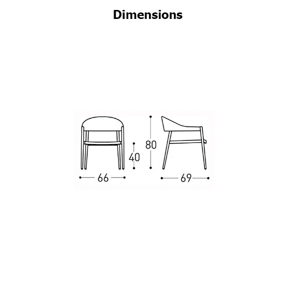 Fauteuil Lounge Clever - Varaschin – Image 6