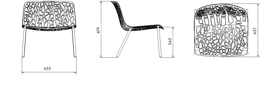 Fauteuil Lounge Forest - Fast