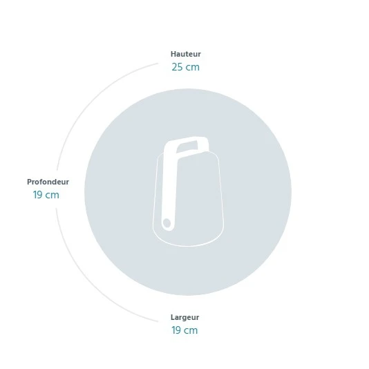 Lampe Balad H25cm - Fermob – Image 7