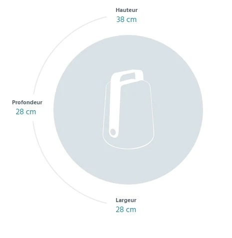 Lampe Balad H38cm - Fermob – Image 6