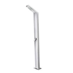 Douche D'Extérieur Solaire Solaris Tête De Douche Encastrée Inox - Ama Luxury Shower