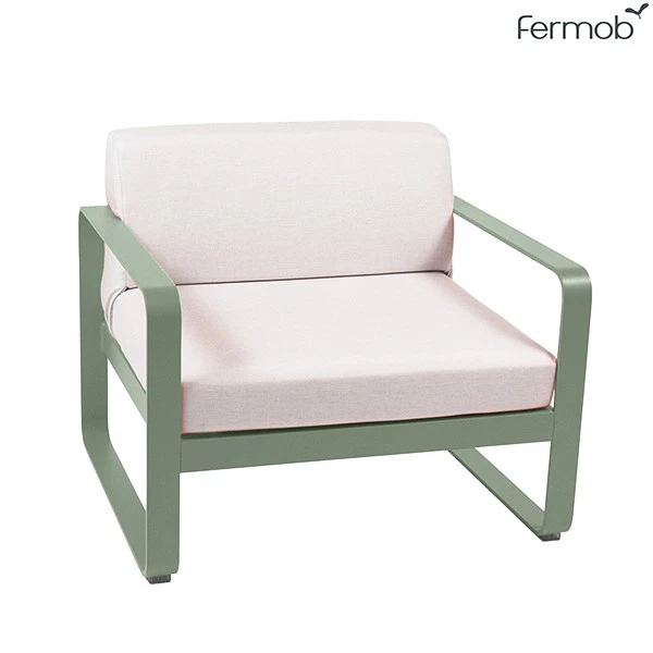 Fauteuil Bellevie Coussins Blanc Grisé - Fermob – Image 3