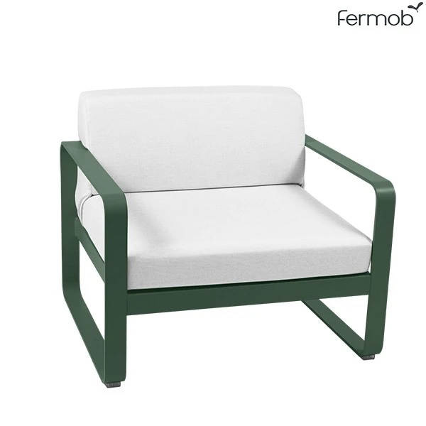 Fauteuil Bellevie Coussins Blanc Grisé - Fermob – Image 6