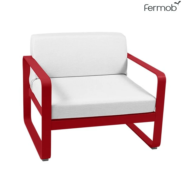 Fauteuil Bellevie Coussins Blanc Grisé - Fermob – Image 7