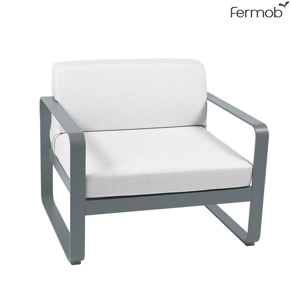 Fauteuil Bellevie Coussins Blanc Grisé - Fermob – Image 9