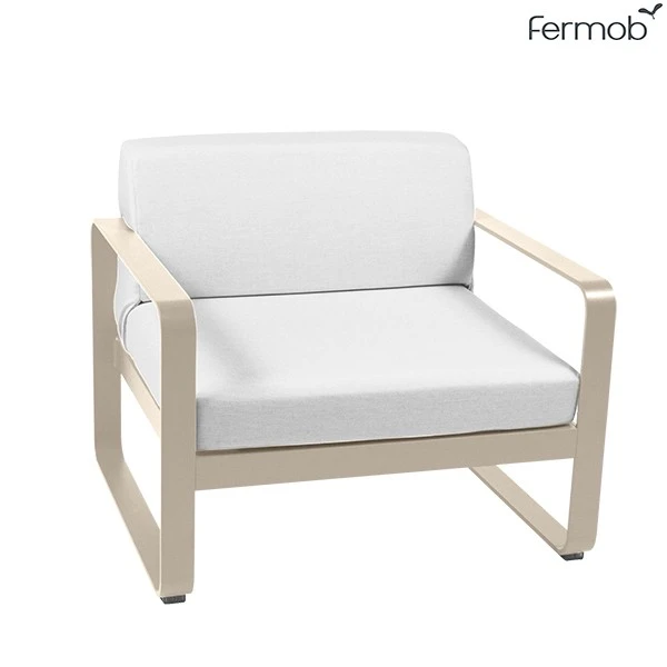 Fauteuil Bellevie Coussins Blanc Grisé - Fermob – Image 11