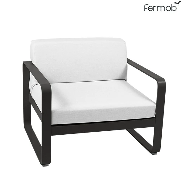 Fauteuil Bellevie Coussins Blanc Grisé - Fermob – Image 13