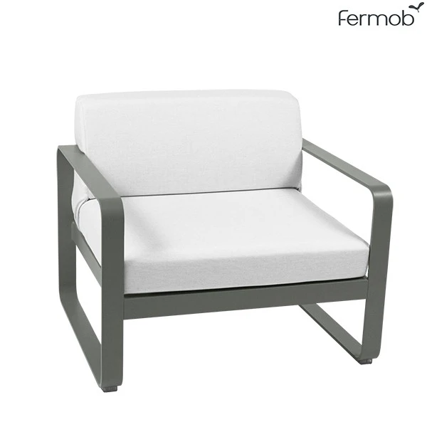 Fauteuil Bellevie Coussins Blanc Grisé - Fermob – Image 14
