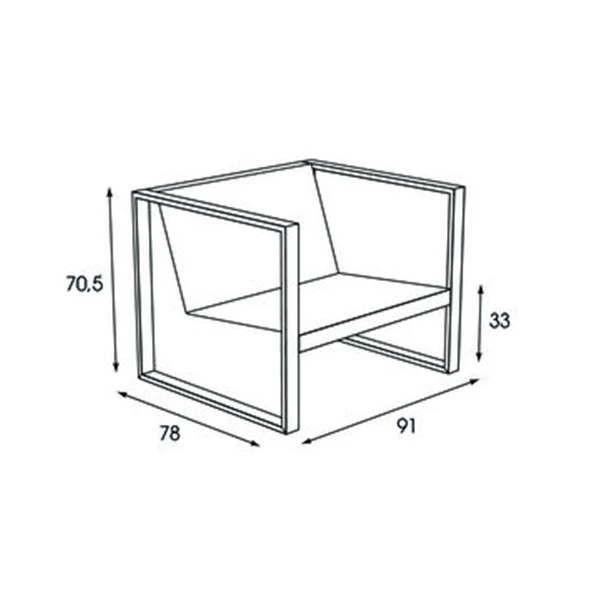 Fauteuil Teck Cima Lounge - Fuera Dentro – Image 5