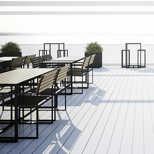 Chaise Avec Accoudoirs Garden Bistro - Roshults – Image 3