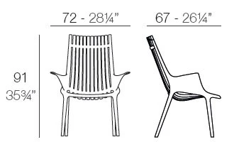 Fauteuil Lounge Ibiza - Vondom – Image 3