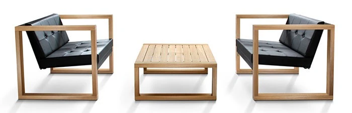 Fauteuil Teck Cima Lounge - Fuera Dentro – Image 4