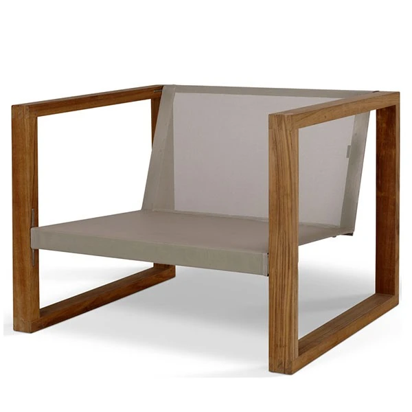 Fauteuil Teck Cima Lounge - Fuera Dentro