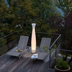 Lampadaire / Pot Lumineux Scarlett 180cm - Serralunga