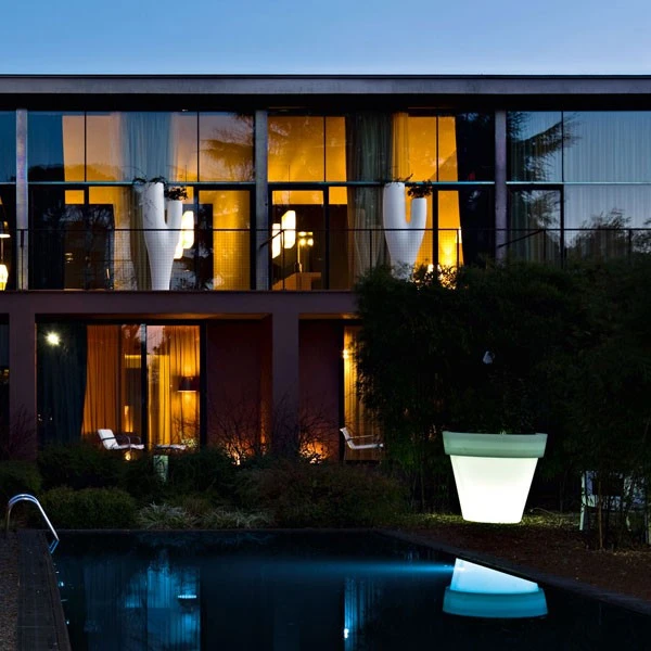 Pot Lumineux Vas One Light Neutre - Serralunga – Image 2