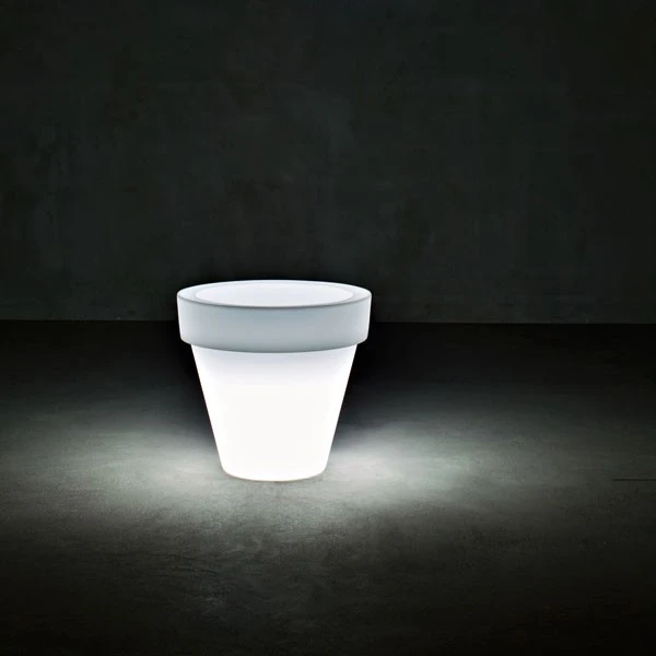 Pot Lumineux Vas Three Light Neutre - Serralunga – Image 2