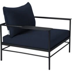 Fauteuil Rivage Basalte - Vlaemynck
