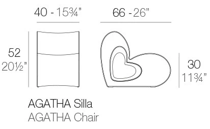 Chaise Agatha - Vondom – Image 8