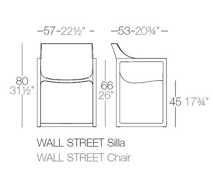 Chaise Wall Street - Vondom – Image 14