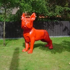 Statue Bulldog Français XXL - Tex Artes