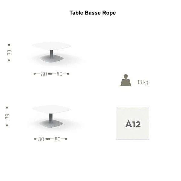 Table Basse Rope - Talenti