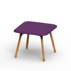 Table Sloo Piétement Iroko - Vondom