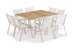 Table De Repas Pilotis 135x135cm - Vlaemynck
