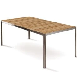 Table Nimio Cima Teck - Fuera Dentro