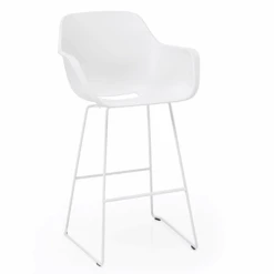 Tabouret Haut Captain's Chair Piétement Luge - Extremis