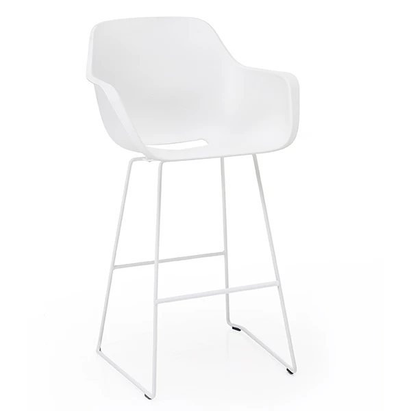 Tabouret Haut Captain's Chair Piétement Luge - Extremis