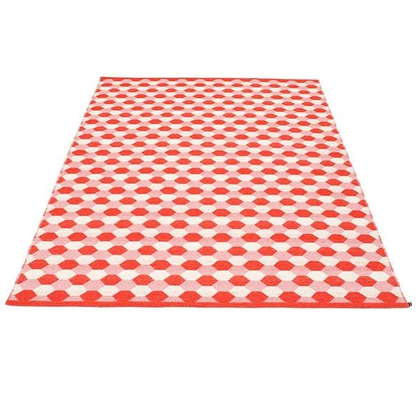 Tapis Dana Coral Red - Piglet - Vanilla - Pappelina – Image 11