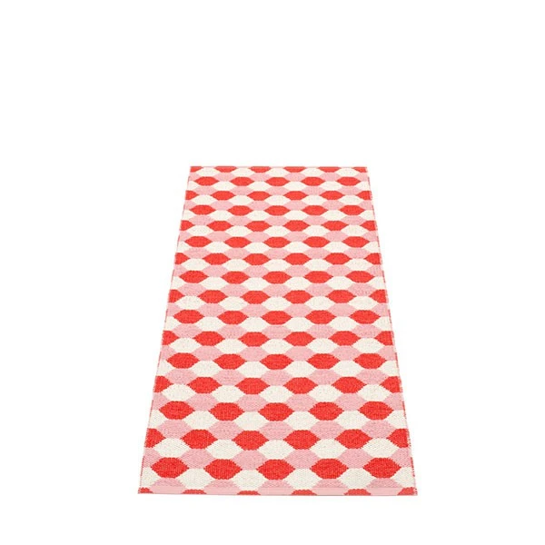 Tapis Dana Coral Red - Piglet - Vanilla - Pappelina – Image 5