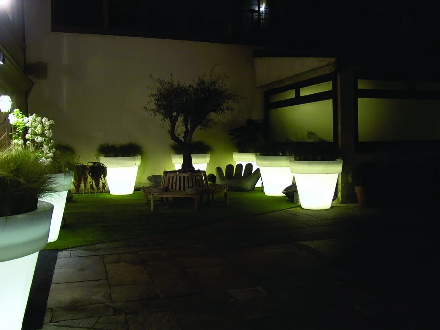 Pot Lumineux Vas One Light Neutre - Serralunga – Image 6